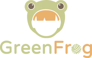 green frog crochet amigurumi doll