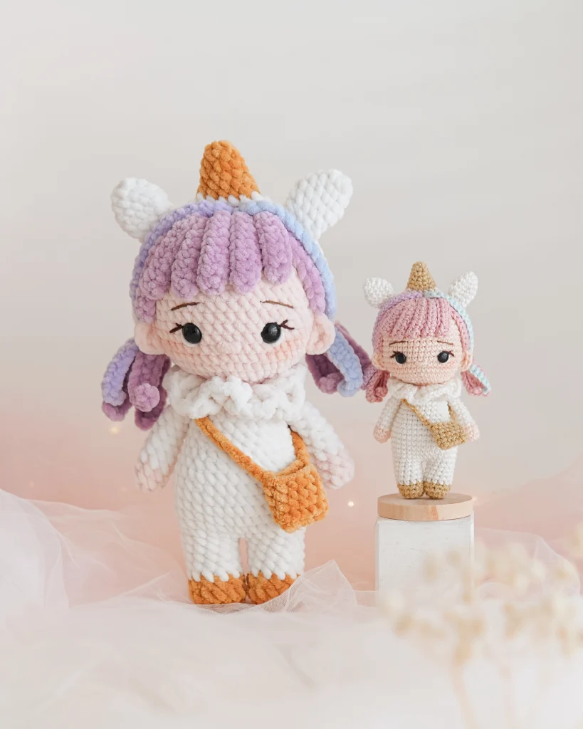 Avoid a Floppy Neck AMIGURUMI CROCHET DOLL