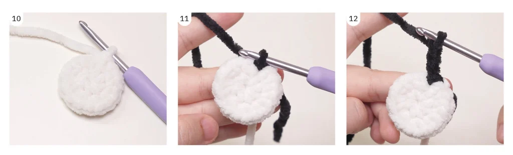 magpie bird free pattern green frog crochet 1