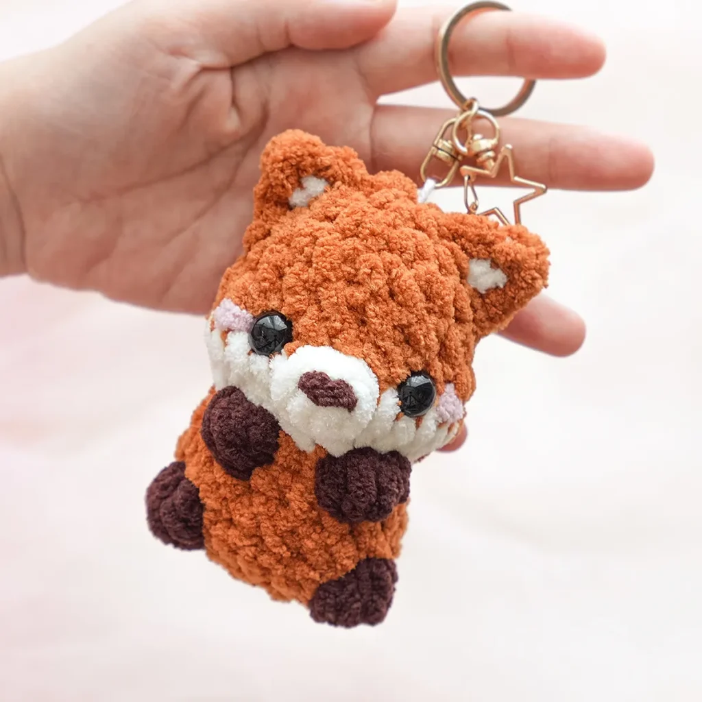 Baby Fox Amigurumi No-sew Crochet Pattern