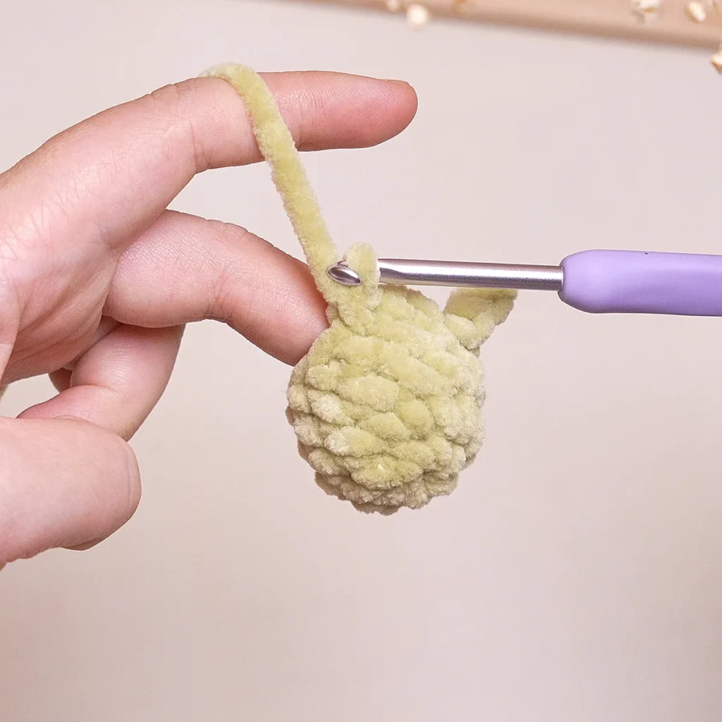 Free Crochet Pattern Cozy Cocoon for Caterpillar Amigurumi Greenfrogcrochet